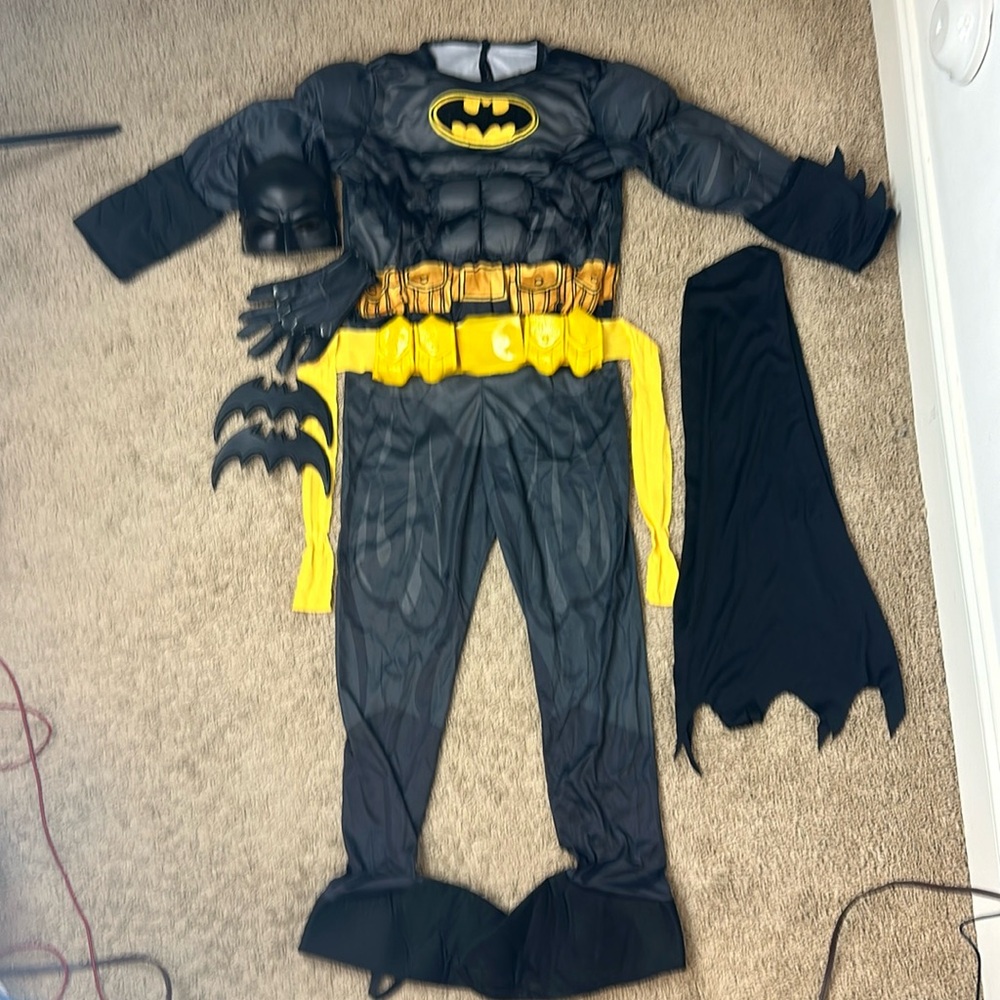 Batman costume child size large